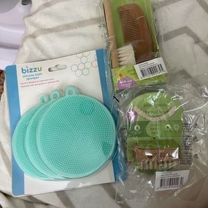 Baby hair/bath/nail bundle green sprouts/bizzu